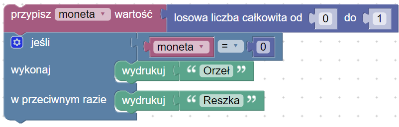 Symulator rzutu monetą